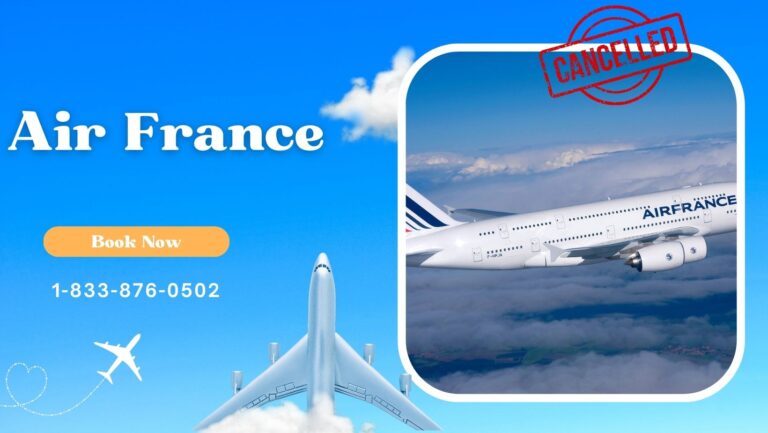 Air France Cancelled Flights